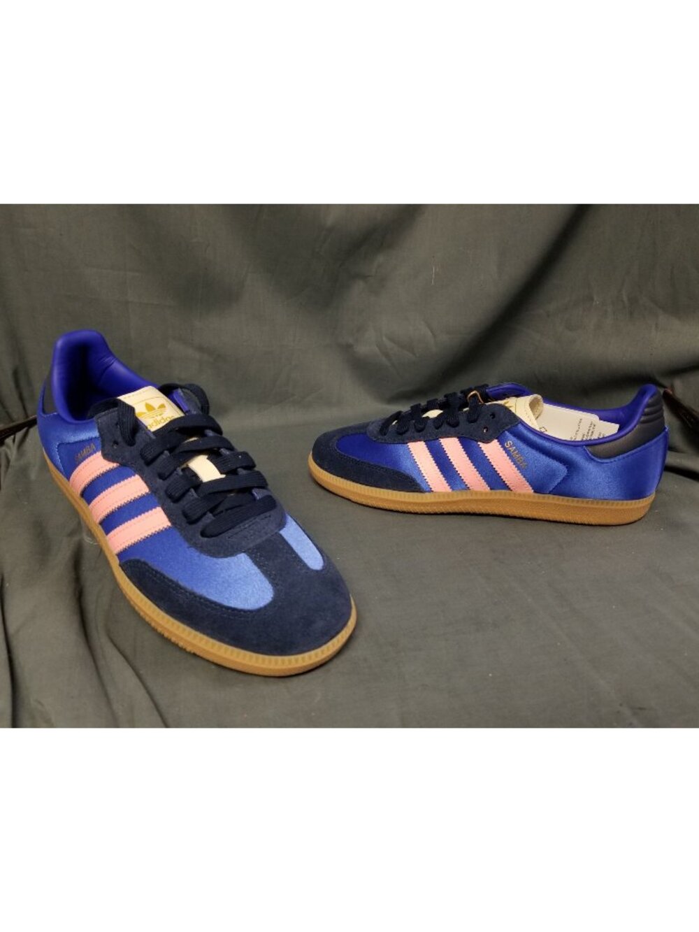 Adidas Samba OG Lucid Blue Night Indigot JS1317 Women's Size 7.5 NEW NO BOX!